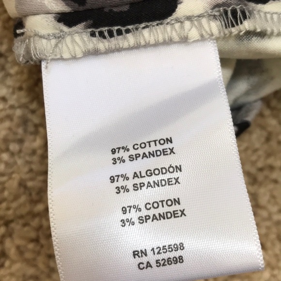 NWT! ELLEN TRACY size 8 grey multi skirt - Picture 9 of 9